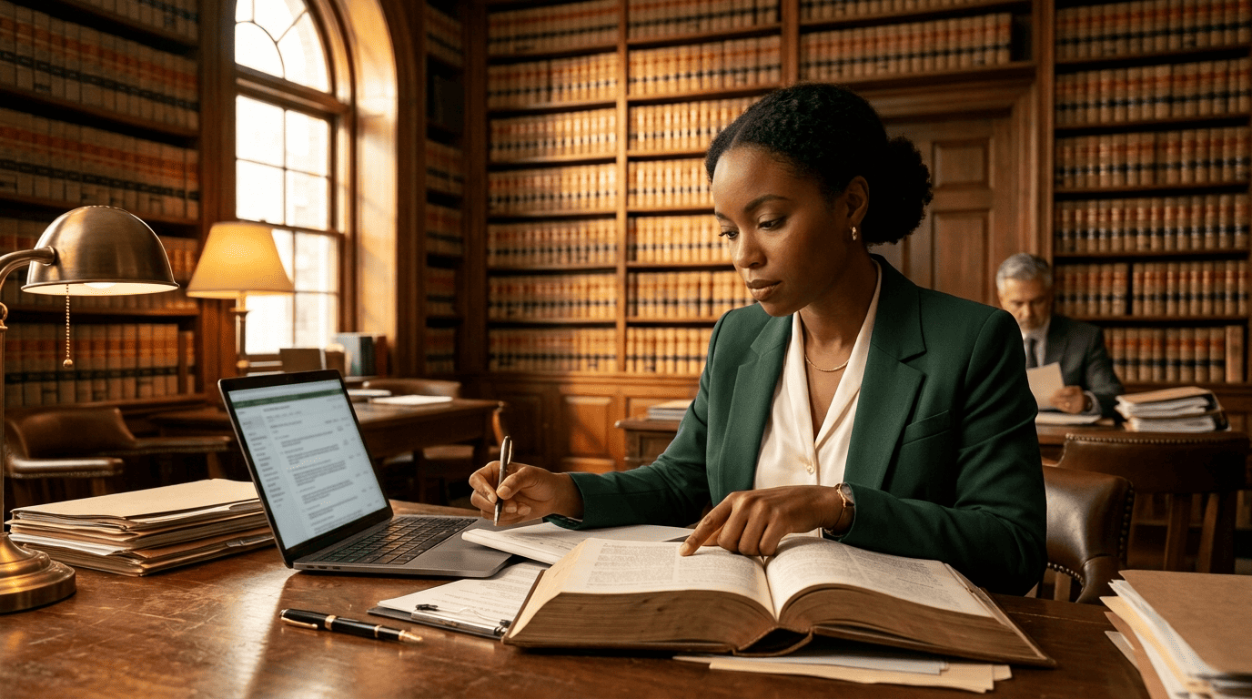 Verifying an AI research result against a printed statute
