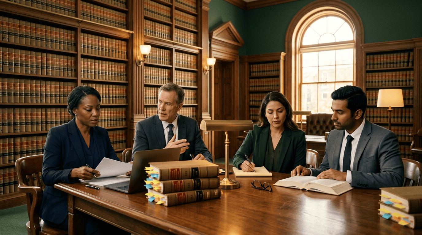Retrieval pulls answers from real legal sources